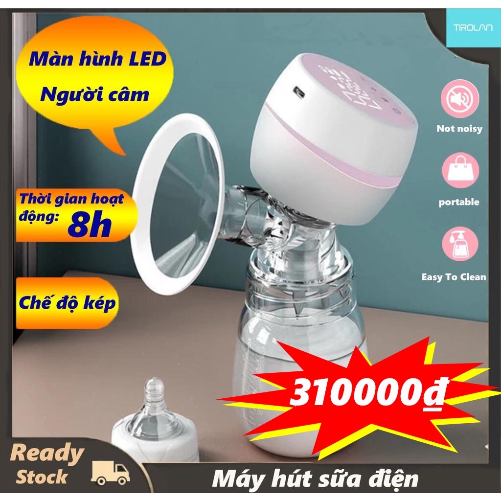 💛Spot💛 Máy hút sữa, máy hút sữa điện, màn hình LED, im lặng