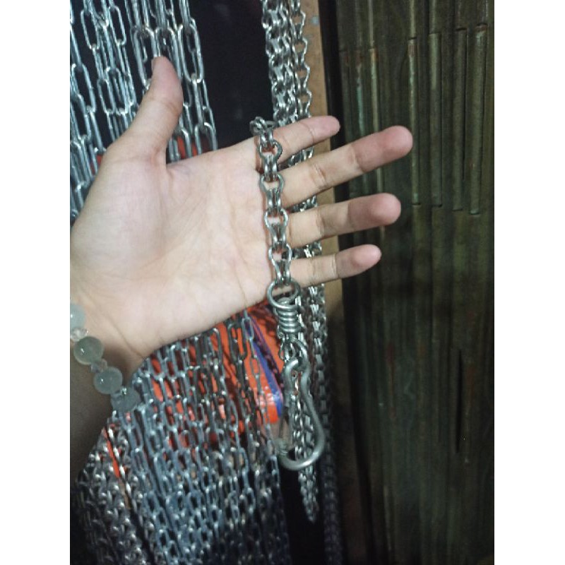 Dây xích chống rối (inox 304) cho thú cưng