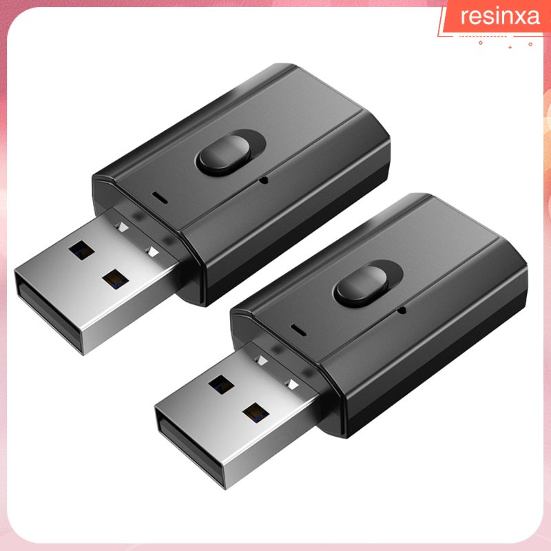 Set 2 Bộ Thu Phát Âm Thanh Usb 5.0 Cho Tv / Pc / Xe Hơi | BigBuy360 - bigbuy360.vn