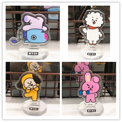 BTS BT21 Thẻ Tên In Hình Các Nhân Vật Bt21 Của Bts