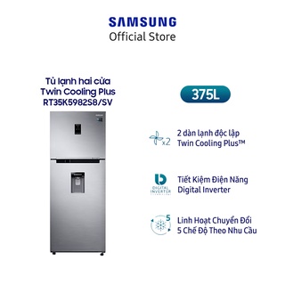 Mã ELHA22 giảm 5% đơn 300K Tủ lạnh SamSung hai cửa Twin Cooling Plus 360L thumbnail