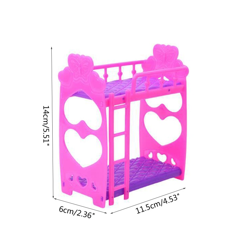 Bộ Mô Hình Giường Ngủ Công Chúa Vui Nhộn Dành Cho Bé Gái