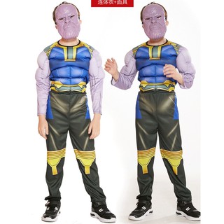 (Có Sẵn) Trang Phục Captain America Trẻ Em/ Bộ Đồ Hoá Trang Siêu Nhân Siêu Anh Hùng cho bé dự Halloween