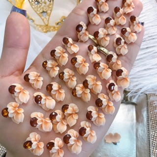 Hoa bột nail, đồ nail giá rẻ, cúc ôm đá