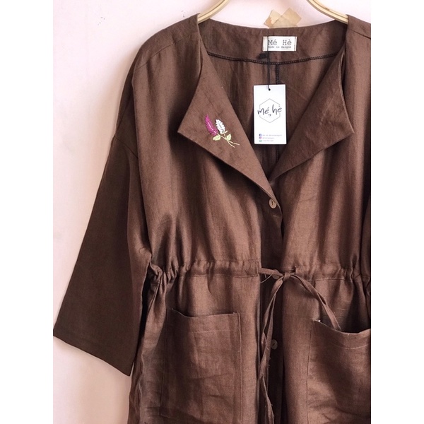 CLEARANCE SALE - LINEN COAT LINEN TƯNG PREMIUM