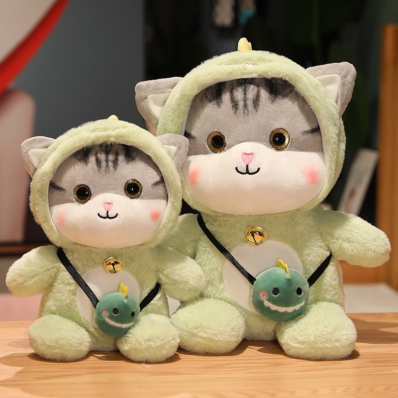 🐱Chú Mèo Dễ Thương🐱Mèo dễ thương Đồ chơi sang trọng đáng yêu Cosplay Unicorn Khủng long Thỏ Plushie Búp bê Nhồi bông Gối mềm