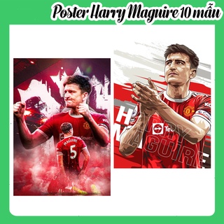 Poster Harry Maguire, Ảnh Dán Tường Harry Maguire Cực Đẹp, Poster Bóng Đá Có In Theo Yêu Cầu