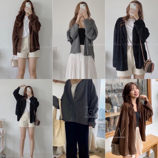 Áo khoác SUSU CARDIGAN hàng chuẩn nhập quảng châu