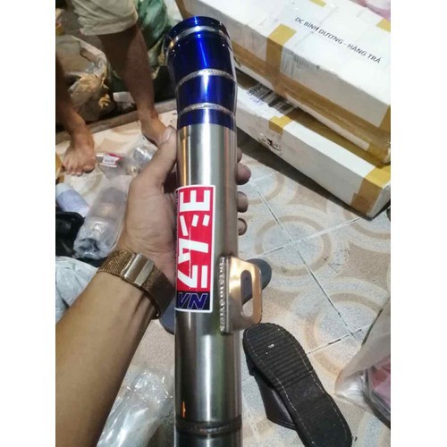 Pô xe máy inox không nỉ pô - 2023 kou inoni