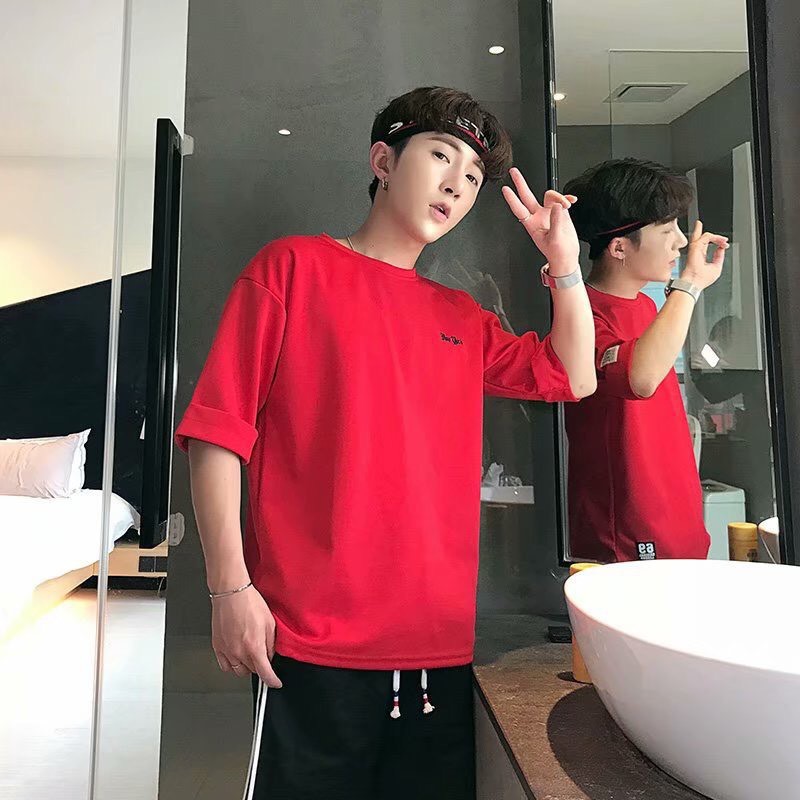 Áo Thun Nam Tay Ngắn In Chữ New York Nhỏ Cao Cấp Unisex AT04 - QSTORE