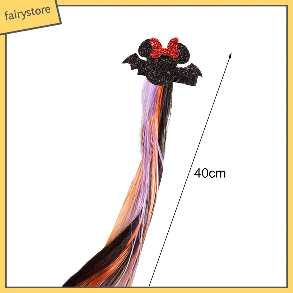 Kẹp Tóc Họa Tiết Halloween Nhiều Màu Sắc Độc Đáo Cho Bé