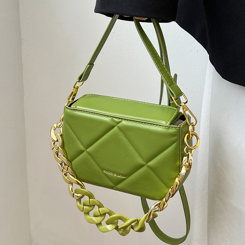 Túi xách đeo vai IELGY hình vuông nhỏ phong cách sành điệu cho nữ