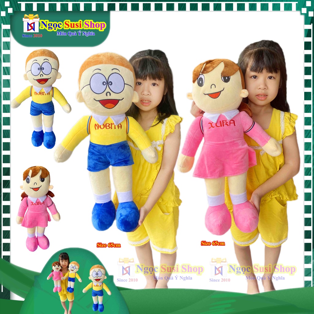 GẤU BÔNG NOBITA XUKA SIÊU ĐẸP CAO CẤP - NOBITA XUKA NHỒI BÔNG