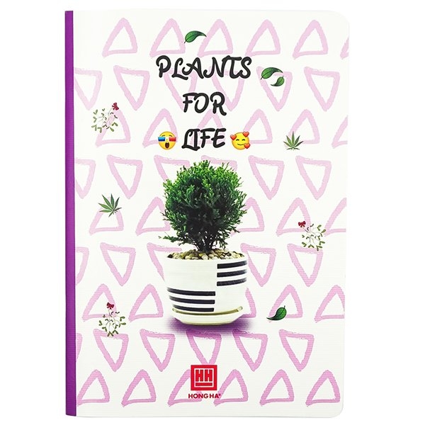 Vở Plants For Life - Kẻ Ngang 120 Trang - Hồng Hà 1416 - Mẫu 2