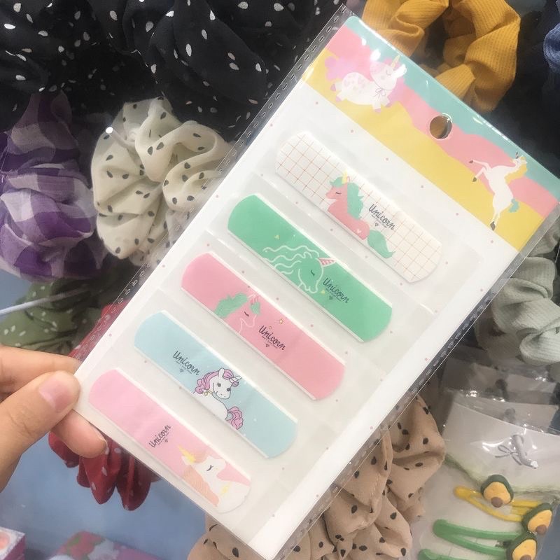 Lẻ miếng băng dán cá nhân hoạt hình dễ thương 1k, urgo cute đáng yêu