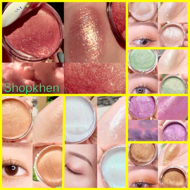 CÓ SẴN - Nhũ chảy highlight - Nhũ lỏng Molvsenlin Herloves moon galaxy jelly kim tuyến lỏng