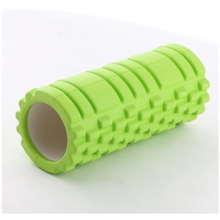 Con Lăn Massage Phục Hồi Cơ Foam Roller Tập GYM | Yoga- Xanh lá