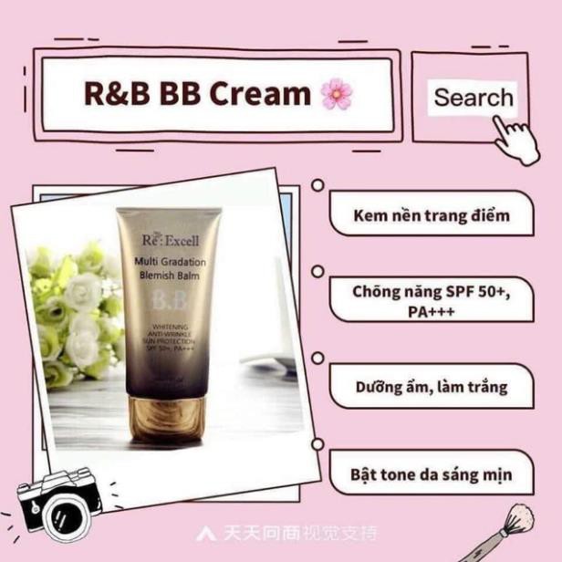 [Chính hãng] Kem nền Bb cream đa năng 3 in 1 spf50+, pa+++ che khuyết điểm chống nắng vượt trội | BigBuy360 - bigbuy360.vn