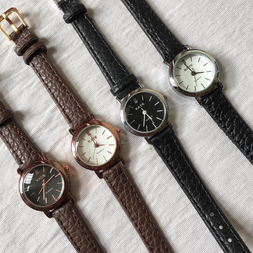 [Freeship] Đồng Hồ Nữ Rate Dây Da Sang Trọng | BigBuy360 - bigbuy360.vn