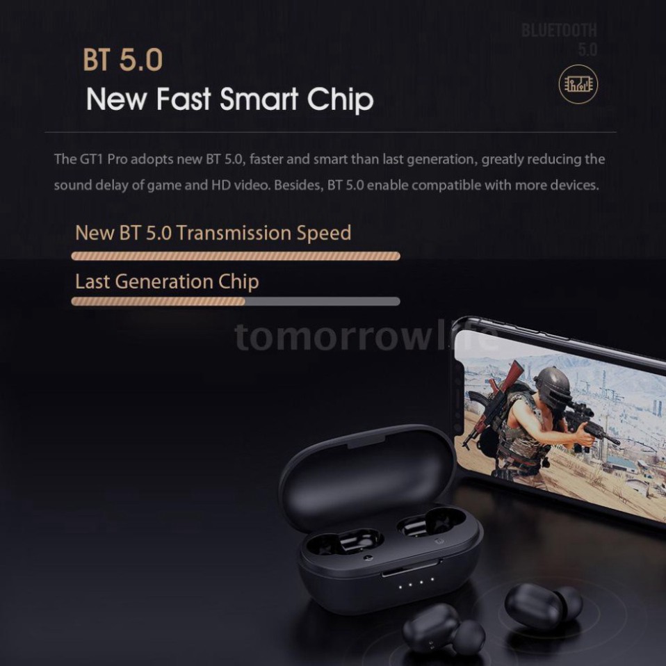 GIÁ BẤT DIỆT ## Bộ Tai Nghe Không Dây Bluetooth 5.0 Aac Dsp Xiaomi Haylou Gt1 Pro Tws Chống Ồn Kèm Phụ Kiện ** GIÁ BẤT D