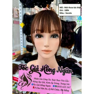 TÓC MÁI THƯA BẰNG TÓC THẬT