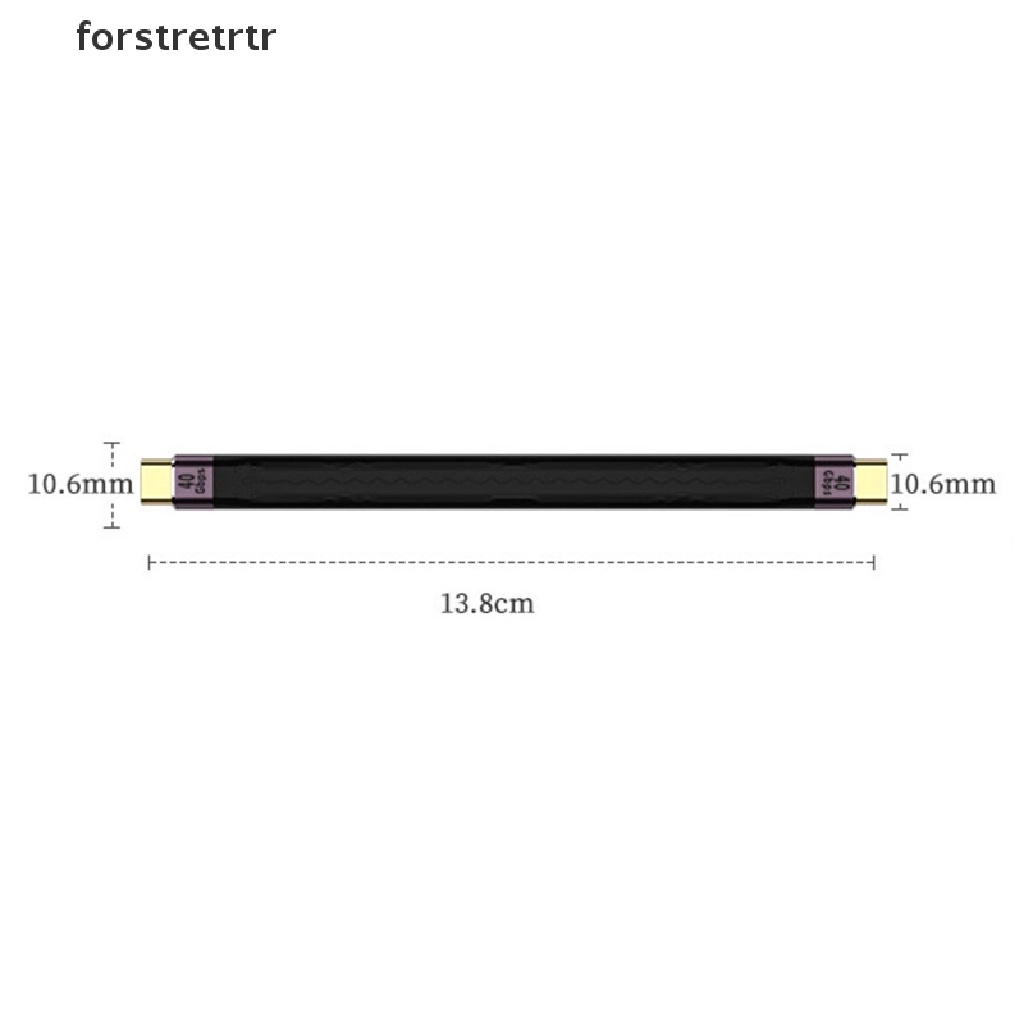 Dây cáp sạc nhanh hai đầu USB 4.0 PD 100W 5A USB C sang Type C 40GB chất lượng cao