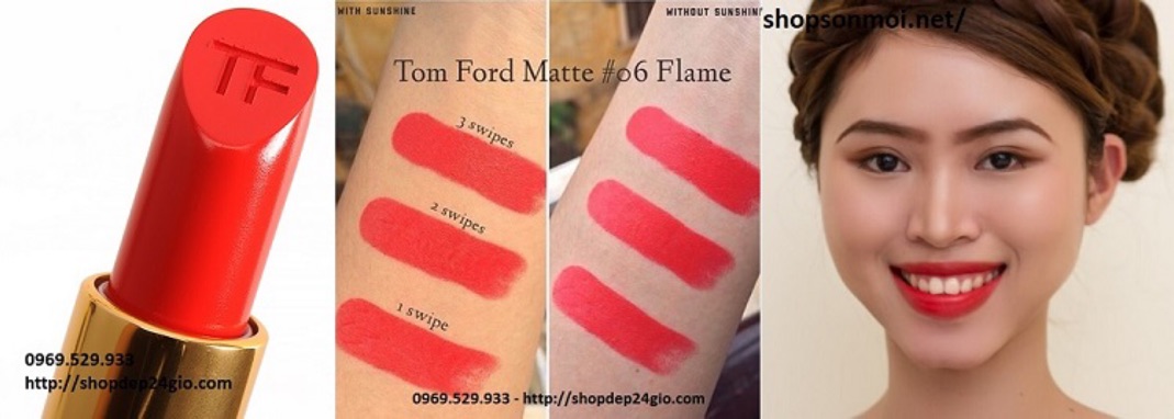 Tom Ford - Son Thỏi Lì Tom Ford Lip Color Matte 3g