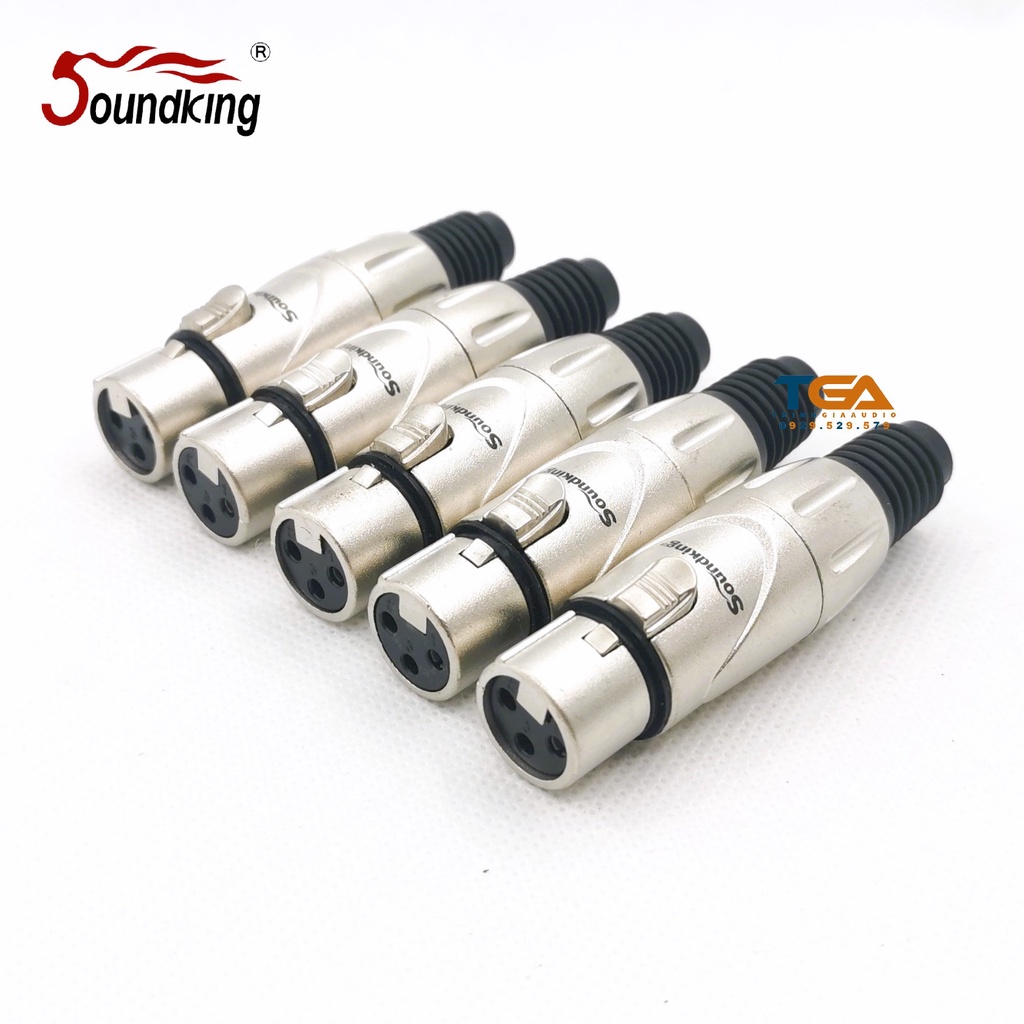 Jack rắc Canon chính hãng SoundKing CX3F