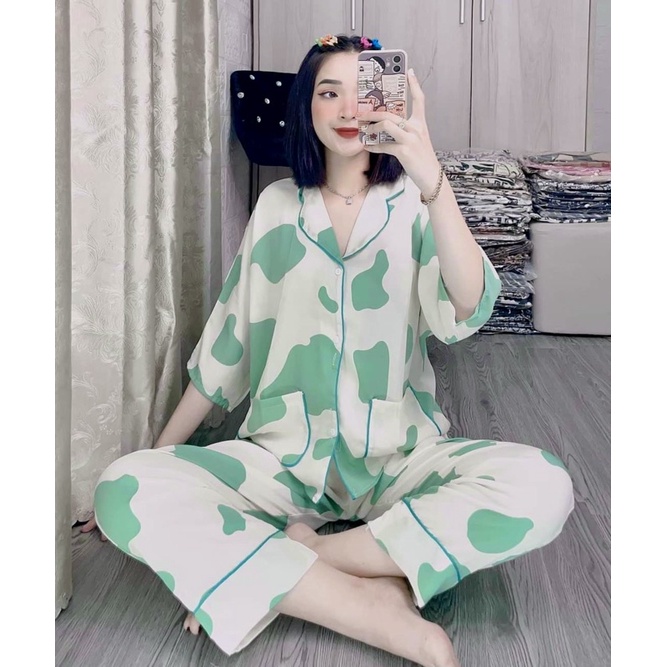 BỘ PIJAMA LỤA CAO CẤP CÁNH DƠI CỘC DÀI | WebRaoVat - webraovat.net.vn