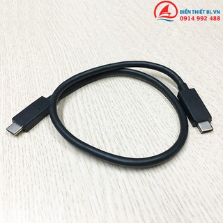 Cáp USB 3.1 Type-C To Type-C Gen 2 dài 45cm hỗ trợ tốc độ 10Gbps