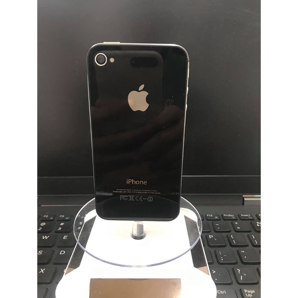 [Mã 2611DIENTU500K hoàn 7% đơn 300K] Điện thoại cũ i-phone 4 BH 3 tháng quốc tế ( dán sẵn cường lực và tặng cáp sạc ) | BigBuy360 - bigbuy360.vn