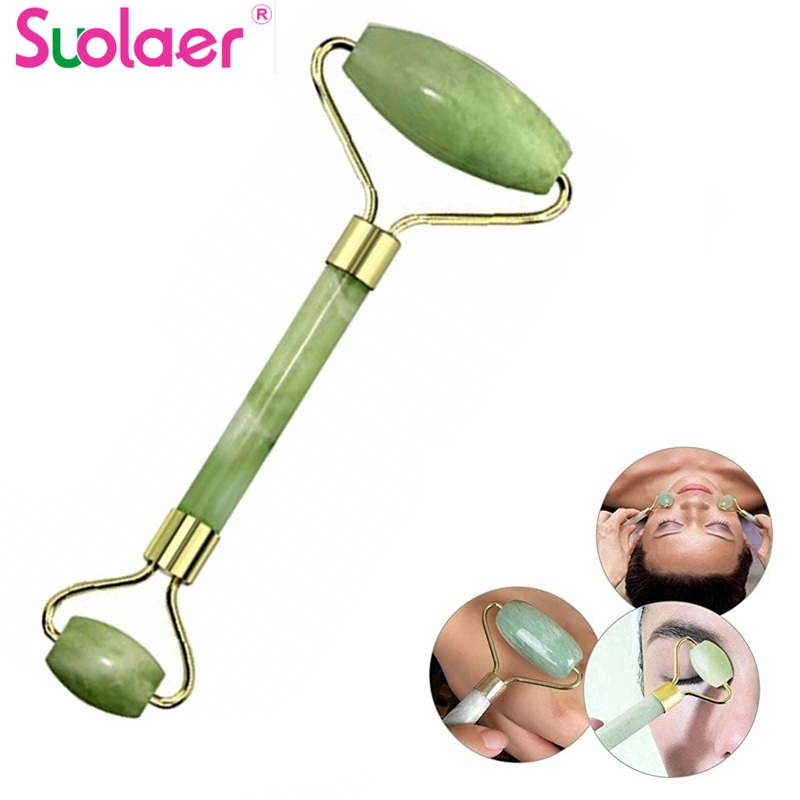 [Mã FMCGMALL - 8% đơn 250K] Miếng Cạo Gió Hoặc Cây Lăn Massage Mặt Suolaer Bằng Đá Tự Nhiên | BigBuy360 - bigbuy360.vn