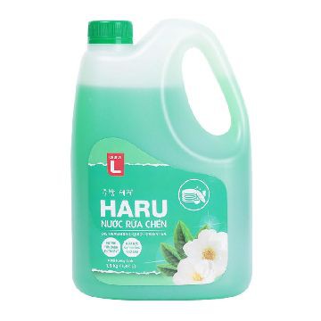 Nước Rửa Chén Haru Hương Trà Xanh/ Chanh Choice L Chai 1.5KG