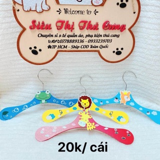 🐶🐱 móc quần áo cho thú cưng - móc quần áo cho chó mèo
