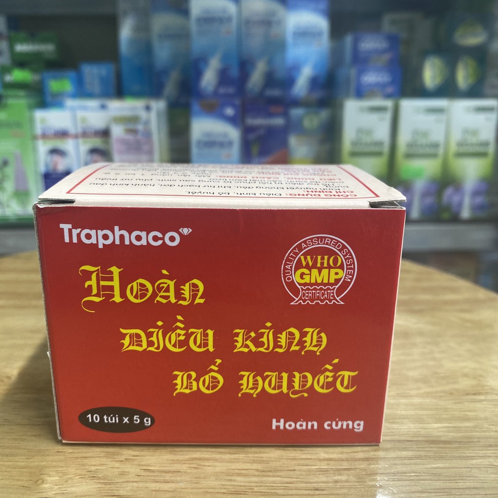 Hoàn điều kinh bổ huyết TRAPHACO hộp 10 túi