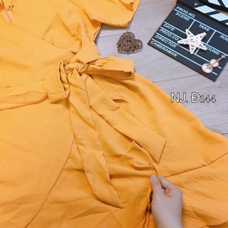 Bigsize Đầm Đũi tay loe thắt eo 60-80kg