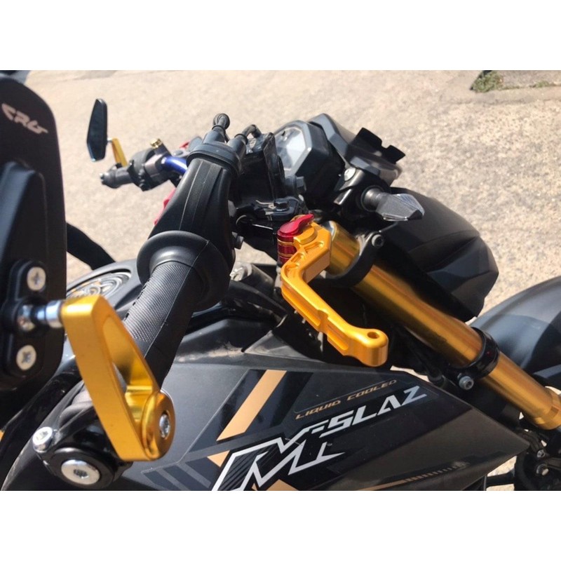 TAY PHANH + TAY CÔN HÀNG CHÍNH HÃNG HOTTIME THAILAND LẮP CHO YAMAHA R15V3/MT15/XSR155 - TFX/R15V2