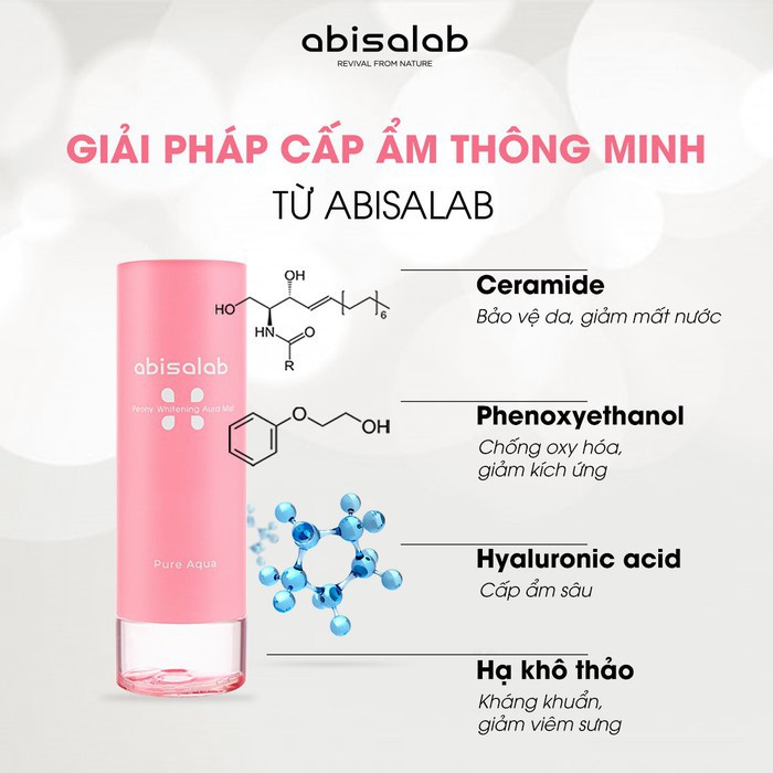 Xịt Khoáng Phục Hồi Da Abisalab Mẫu Mới 60ml
