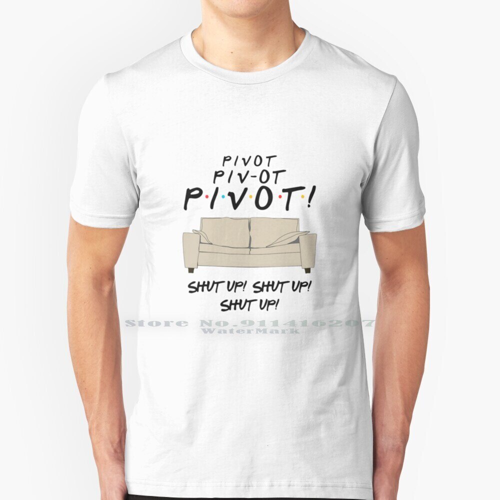 Pivot, Pivot, Pivot, Pivottt T Áo 100% Cotton Nguyên Chất Bạn Bè Chương Trình Truyền Hình Chandler R