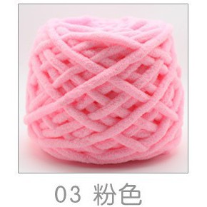 Cuộn len cotton dày sợi lớn dùng đan chăn mền
