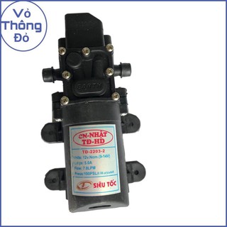 Máy và nguồn máy bơm mini 12v siêu rẻ