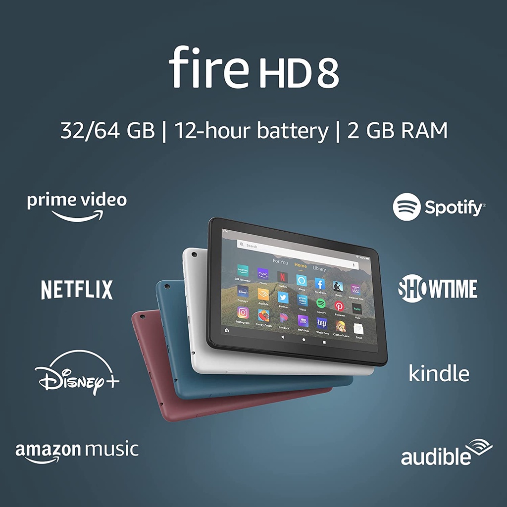 KINDLE FIRE HD 8 - HD 8 PLUS máy tính bảng fire hd 8