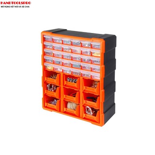 Tủ đựng linh kiện ốc vít 39 ngăn TACTIX A005 47.5 x 38.5 x 16.2 cm (320644)