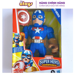 Mô hình nhân vật Captain America - Super Hero Adventures dành cho bé trai