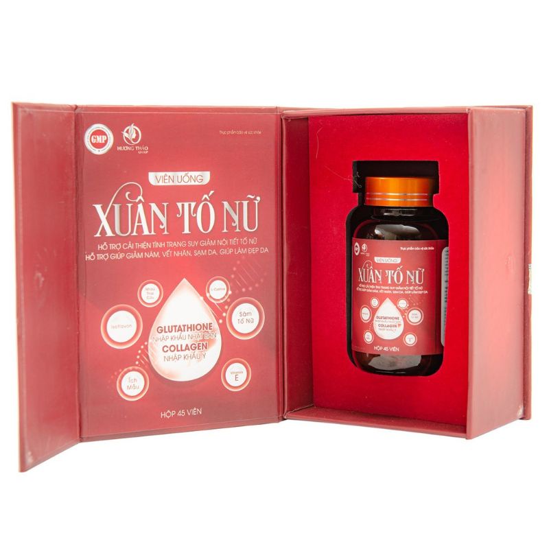 Viên Uống Xuân Tố Nữ Hương Thảo hỗ trợ cải thiện nội tiết tố nữ