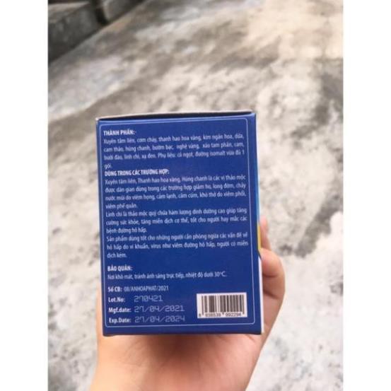 Trà Thảo mộc Xuyên Tâm Liên hỗ trợ tăng đề kháng giảm bệnh về đường hô hấp 20 gói | BigBuy360 - bigbuy360.vn