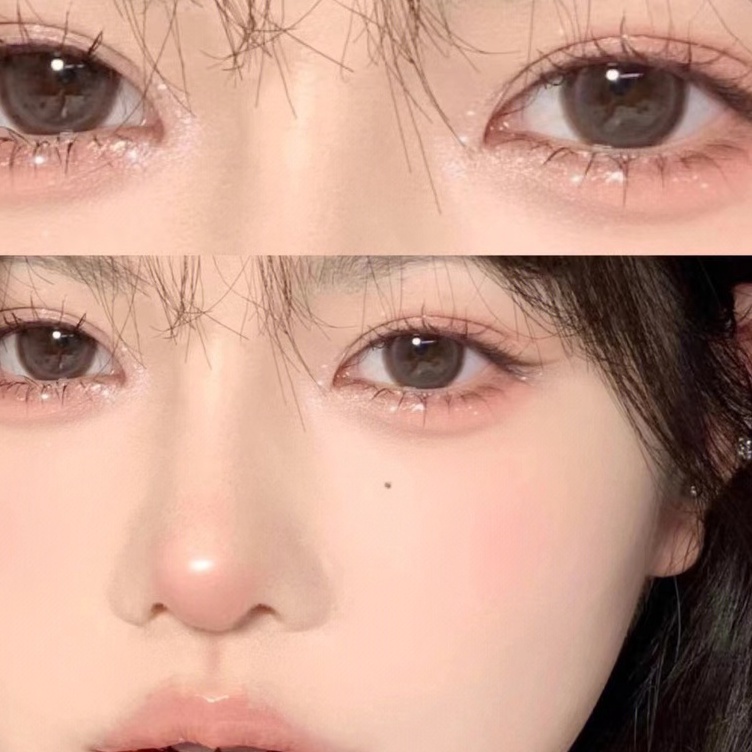 Set 2 Kính Áp Tròng 14.5MM  Mắt Tự Nhiên Thoải Mái 40%