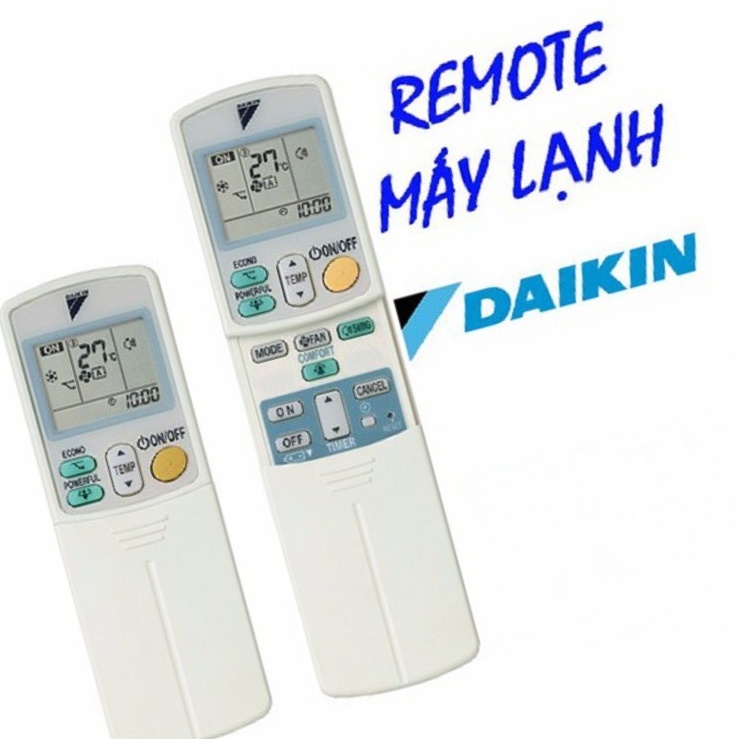 ĐIỀU KHIỂN ĐIỀU HÒA DAIKIN Invecter 2 CHIỀU CÓ ECONO - Remote Máy Lạnh Daikin INVECTER ,BẢO HÀNH ĐỔI MỚI VÀ TẶNG KÈM PIN