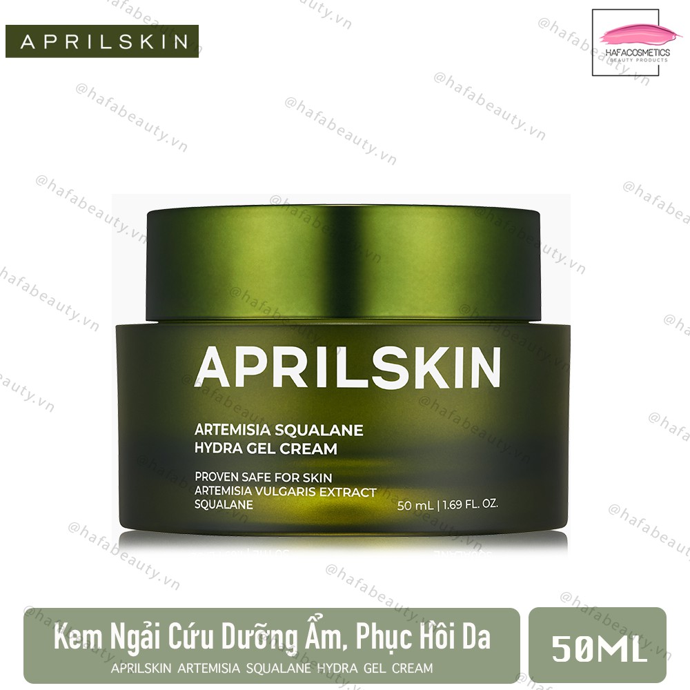 Kem Dưỡng Ngải Cứu Dịu Nhẹ Aprilskin Artemisia Squalane Hydra Gel Cream