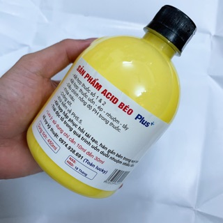 [Mỹ Phẩm Hồng Sơn] Axit béo Plus Hỗ trợ hóa chất uốn ép